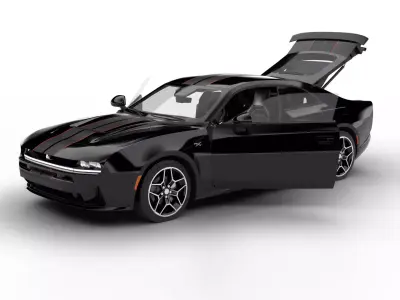 Dodge Charger Scat Pack Sixpack 2026 HQ 3d model 3D model purchase