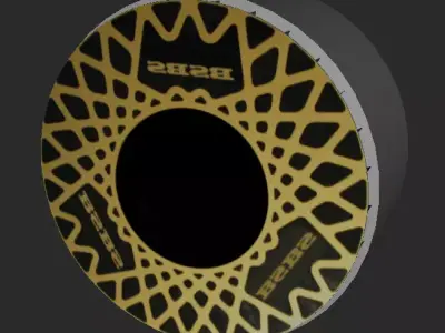 Car Rim Free low-poly 3D model purchase