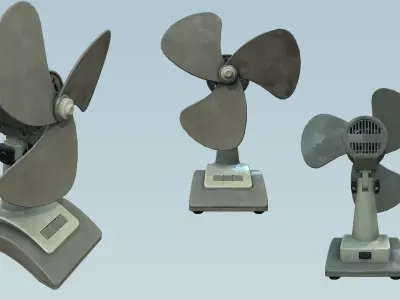 Garage Props Low-poly 3D model