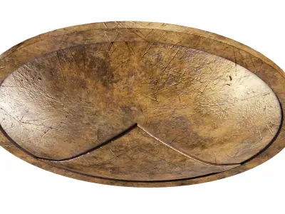 Spartan shield 3D model