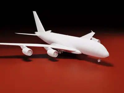 Airbus A380 Plane 3D print model