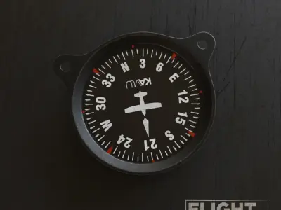 Flight Panel 3D model