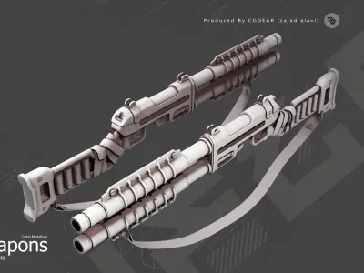 Weapons  3D model