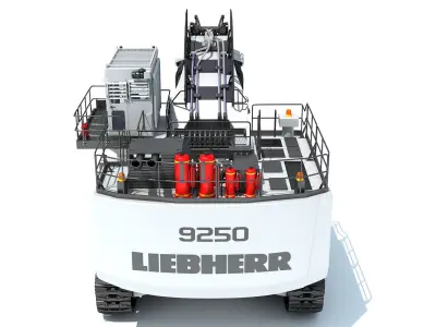 Liebherr Mining Excavator 3D model