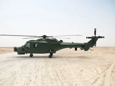 AgustaWestland AW159 3D model buy