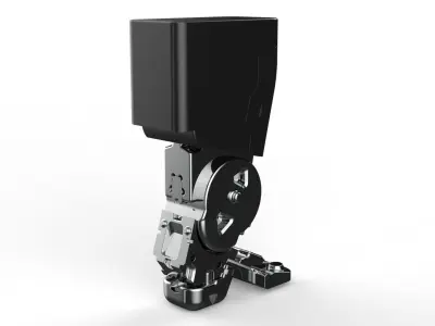 Robo leg  scifi part  3D model