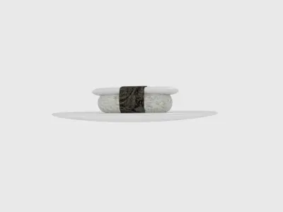Sushi Plate Low-poly 3D model