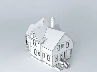 Old House Free 3D model purchase