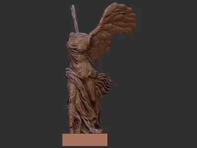  Nike of Samothrace conserved 3D print model