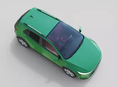 Dosch 3D - Car Details - Crossover SUV - BEV 3D model