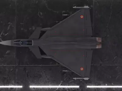 ORCA Twin Engine Low-poly 3D model