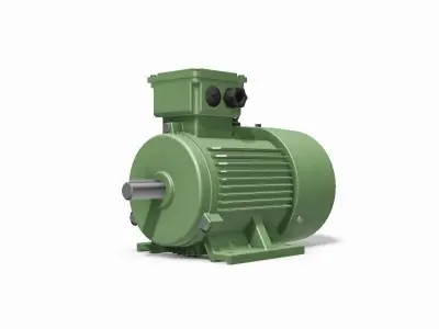 112M B3 Top IEC electric motor - 3D CAD model 3D model