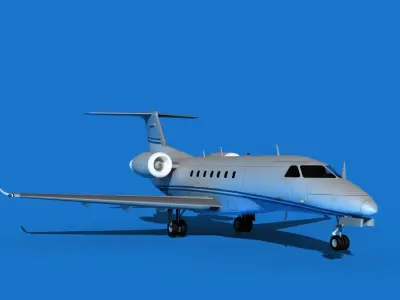 Embraer Praetor 600 V01 3D model