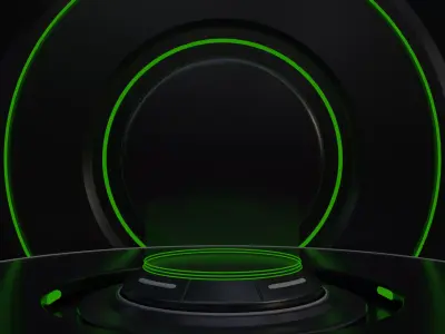 free product design showcase background Free 3D model