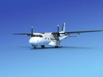 Casa CN-235 Unmarked 3 3D model