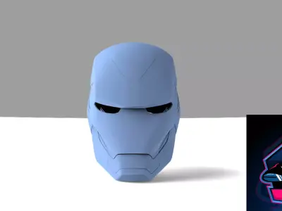 Iron Man MK85 Endgame Helmet ready to 3d printing 3D model