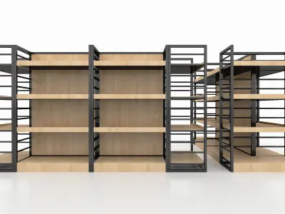 Shelf 3D model 12 3D model