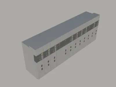 Medium voltage ring main unit 2 Free 3D model