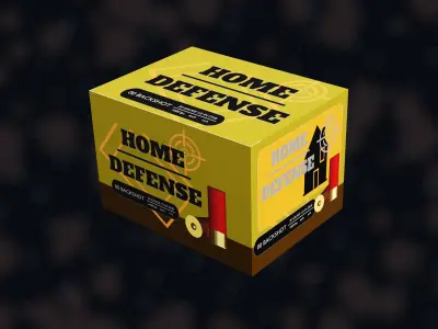 NZ Shotgun Ammo Low-poly 3D model
