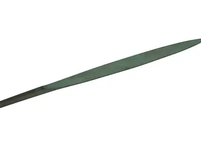 Makhaira bronze knife Low-poly 3D model