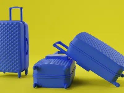 Suitecase mala de viagem 3D model