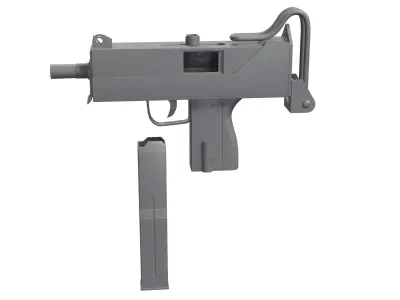 MAC10 3D model purchase