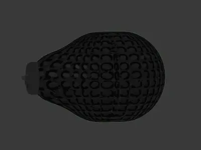 Sonic Grenade Low-poly 3D model