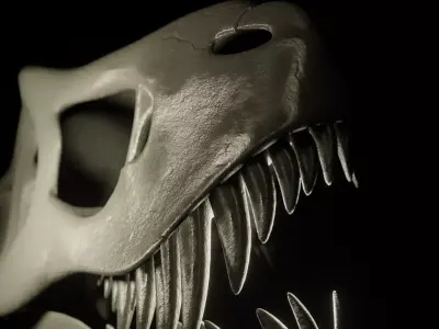 Dino Skull 3D model