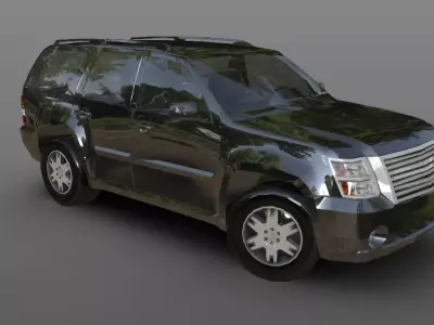 Suv 4x4 3D Model Free - offroad Games Free low-poly 3D model