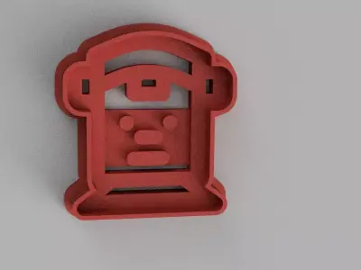 SET 5 COOKIE CUTTER 3D print model train 3D print model