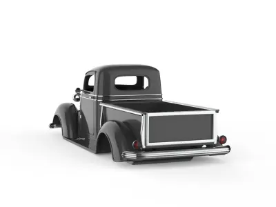 1938 Chevrolet Pickup 3D print model