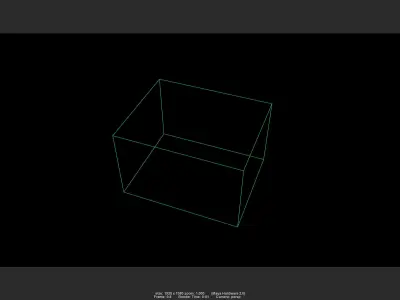 Box 06 Low-poly 3D model
