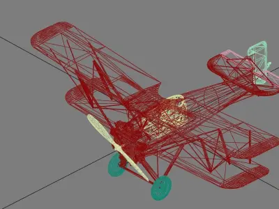 Nakajima A1N2 3D model