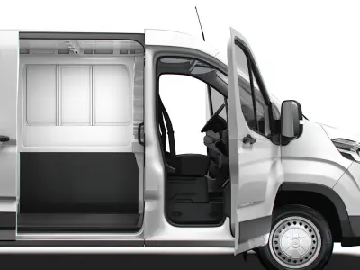 Maxus Deliver 9 Van L1H1 HQInterior 2024 3D model