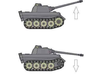 PANTHER TANK MINI 3D print model