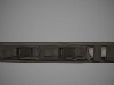 Knife Steel Eagle 111AHP Low-poly 3D model