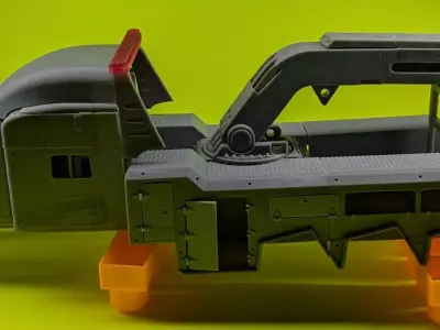 Triple Drive Wrecker 1-25th scale 3D print model