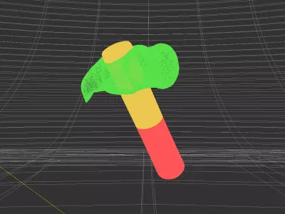 Hammer  3D model purchase