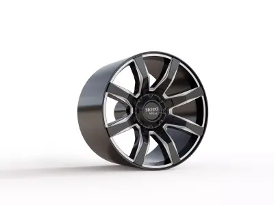 MOTO METAL SPIDER WHEEL 3D MODEL 3D model