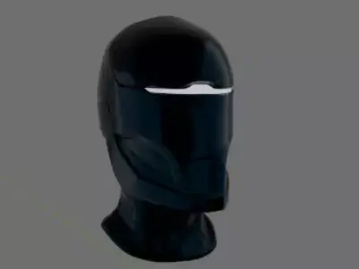 Police robot 3D model buy