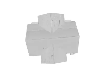 House 3d Model Low-poly 3D model