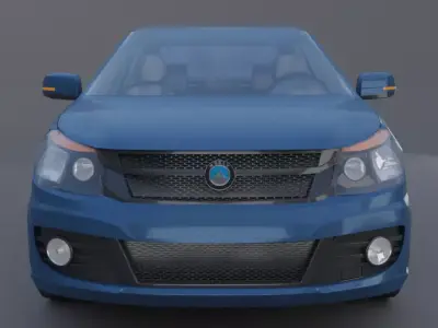 geely gc 6 3D model