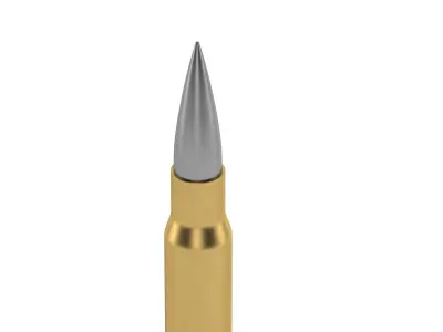 Bullet 308 3D model
