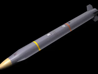 AARGM-ER Missile 3D model