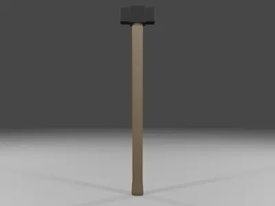 Melee Weapon Pack Free low-poly 3D model