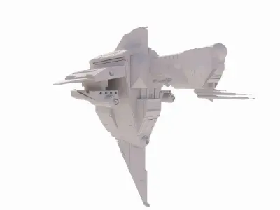 Spaceship-spacecraft-43 3D model