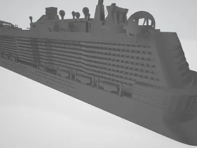 Spectrum Of The Seas cruise ship 3D print model 3D print model