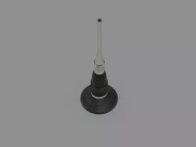 Generic Car Antenna Free 3D model