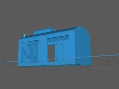 WW2 German 24KVA Generator 3D print model by bsmckay