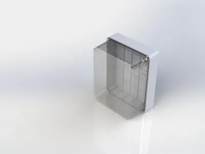 Steck junction box - Caixa passagem Steck alt 390x310x187 REF... Free 3D model